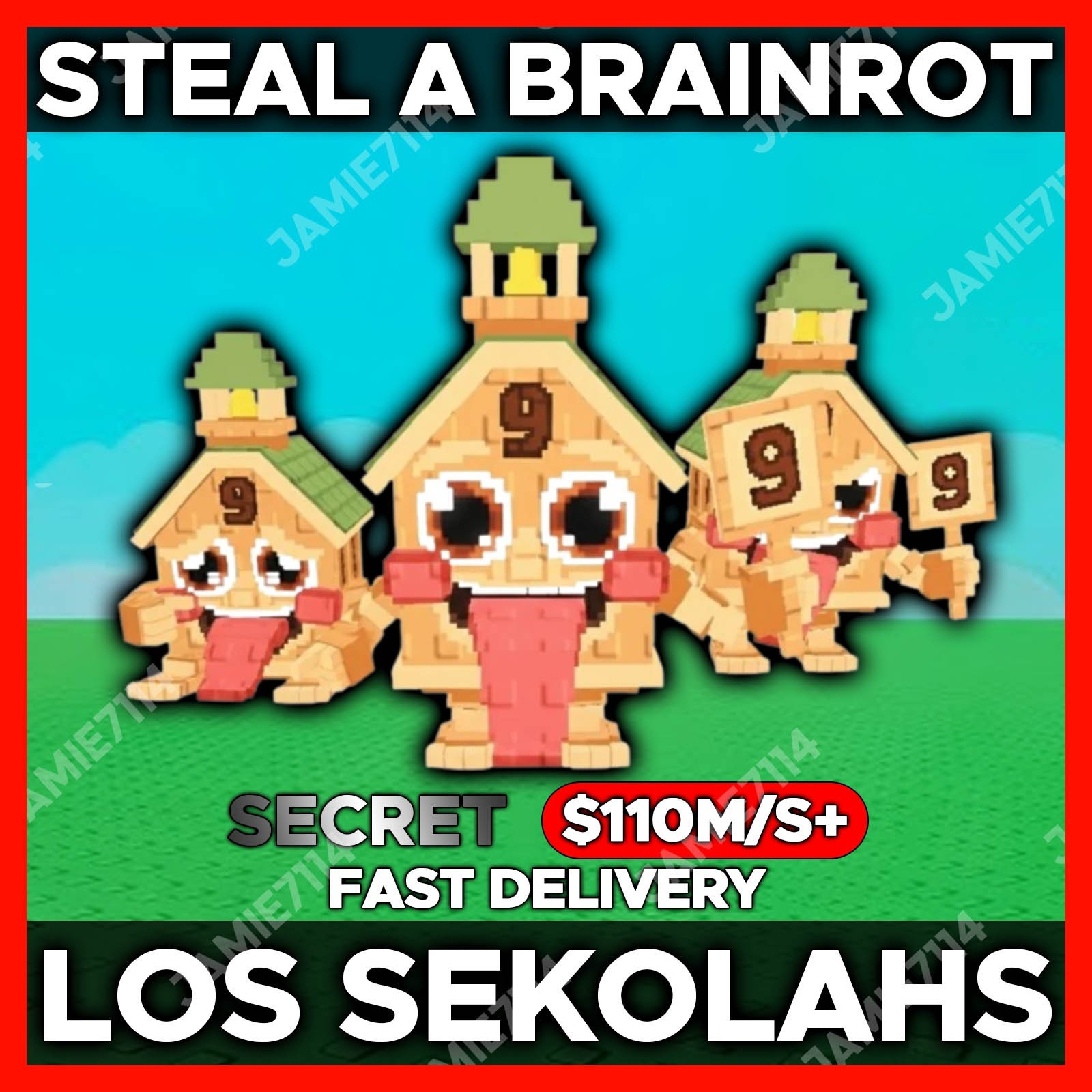 ✅LOS SEKOLAHS |💰STEAL A BRAINROT‼️FAST & EASY DELIVERY‼️ $110M/S