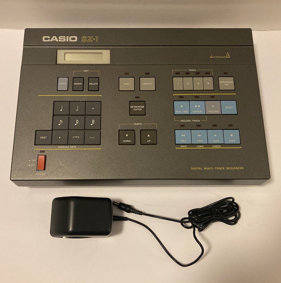 Casio SZ-1 Digital Multi-Track Sequencer Powers On Untested AS/IS Parts Repair