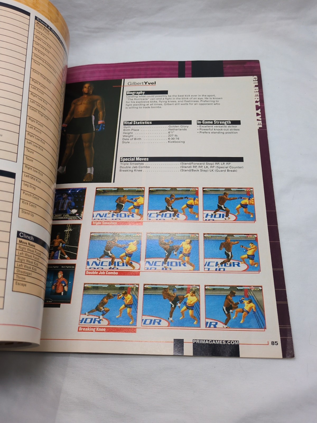 Pride Fighting Championships Primas Strategy Guide Book