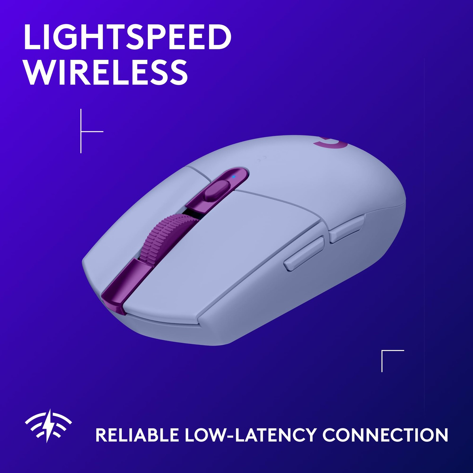 Logitech G305 Lightspeed Wireless Gaming Mouse Hero Sensor 12000 Dpi
