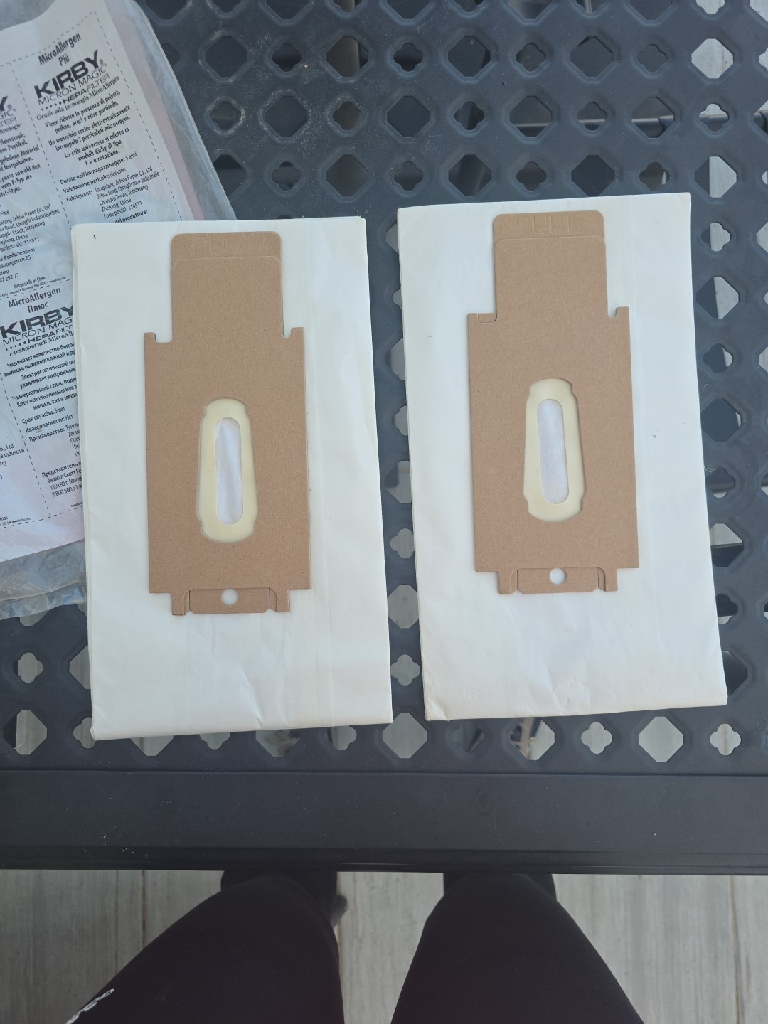 Kirby Micron Magic Micro Allergen Plus HEPA Vacuum Filter Bags Pack Of 2