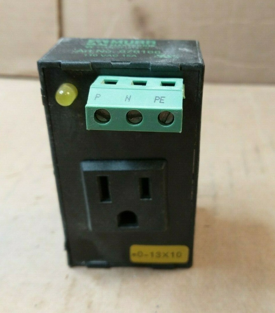 Murr Elektronik Power Socket 676166 100V 15A - Fast Ship