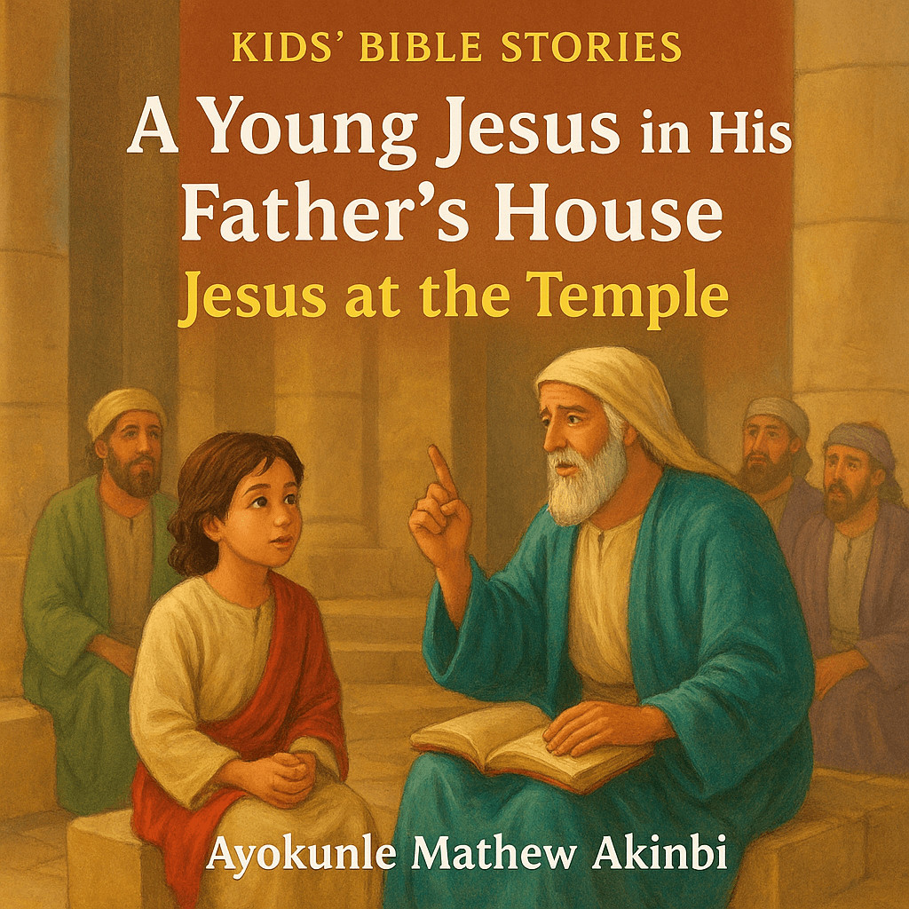 A Young Jesus in His Father's House Jesus at the Temple Kids’ Bible Stories