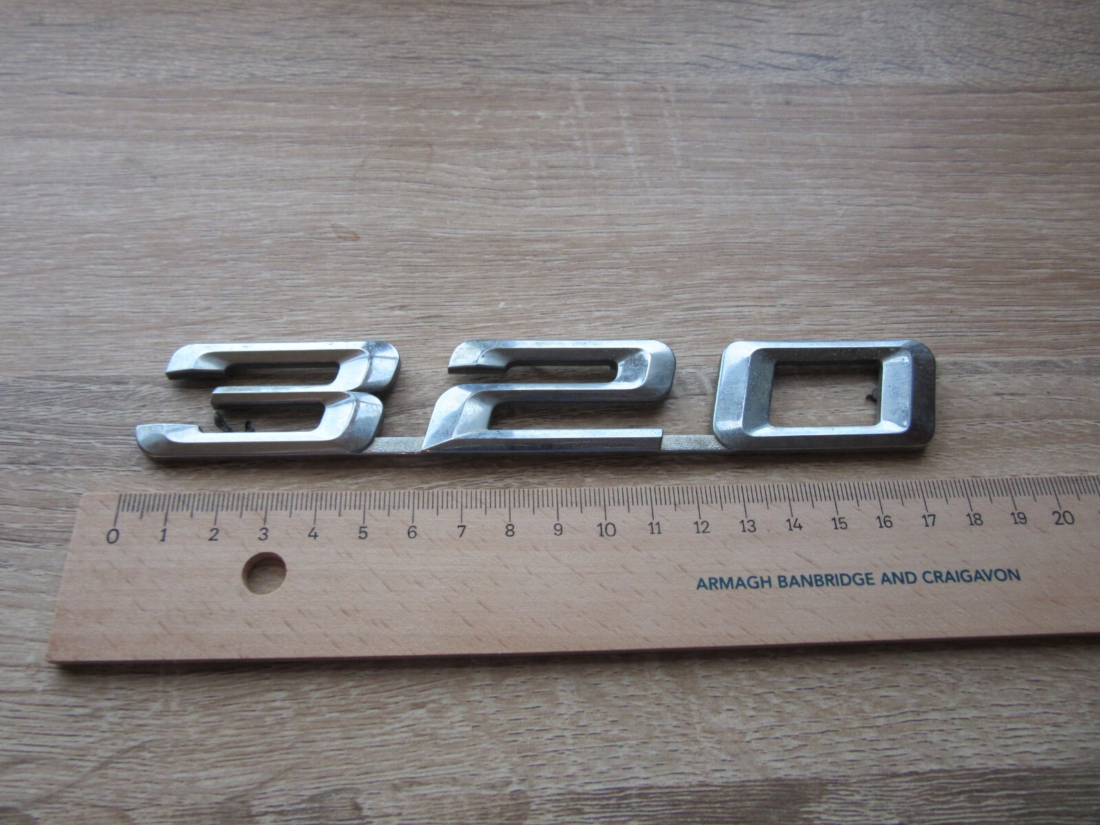320 car badge emblem (CB # 6)