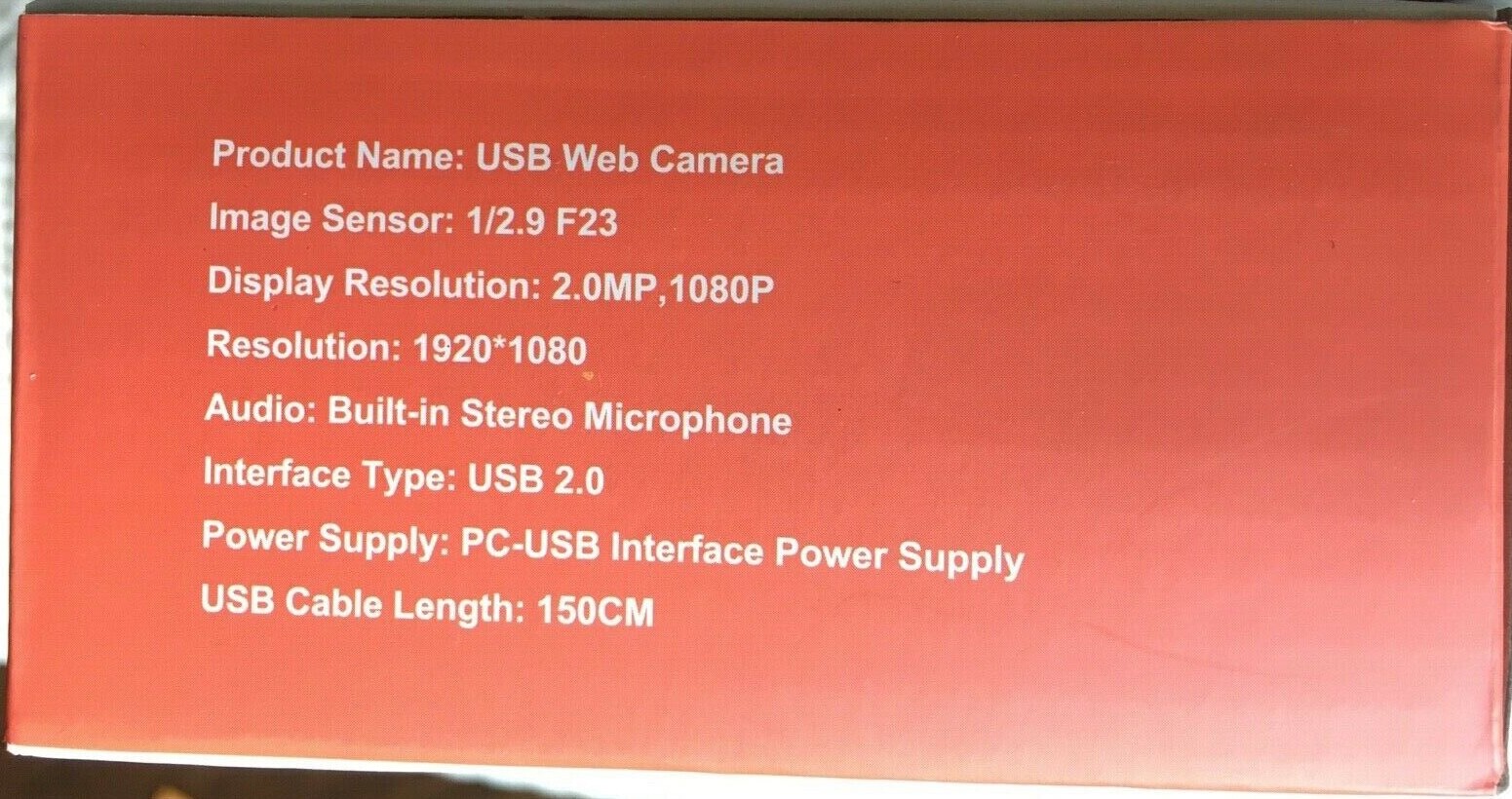 HD 1080P Webcam with Microphone and Privacy Shutter and Tripod