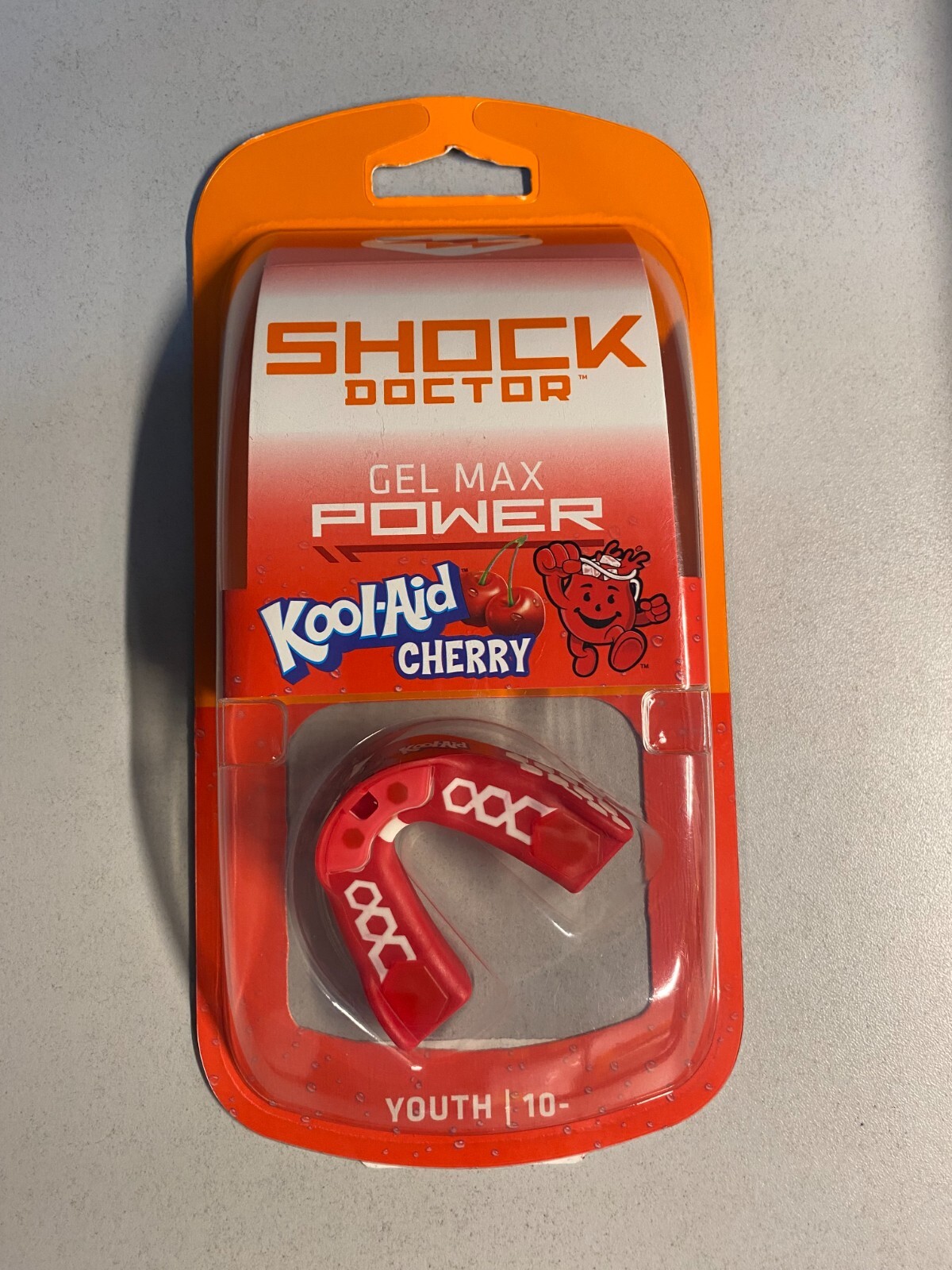 Shock Doctor Gel Max Power Mouthguard  Kool-Aid Cherry Youth 10-