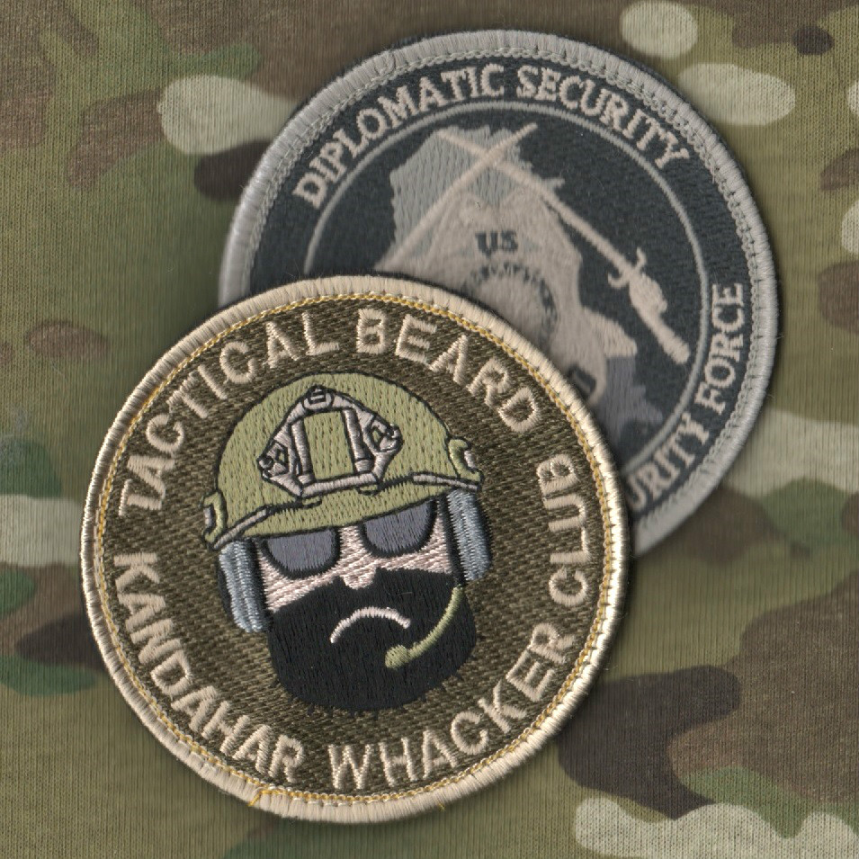 US DIPLOMATIC SECURITY ANTI-TERRORISM ASSISTANCE PROGRAM DynCorp velkrö PATCH