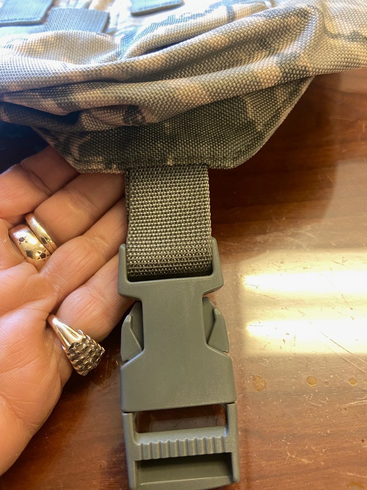 USAF ABU Camouflage DFLCS MOLLE Horizontal General Purpose Utility Pouch