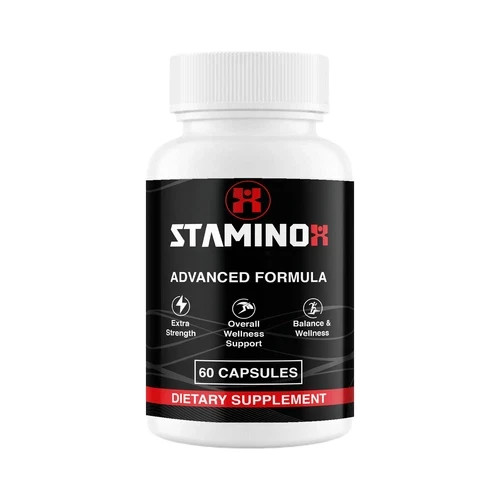 Staminox for Men - Stamino X Supports Male Health & Performance - 60 Caps