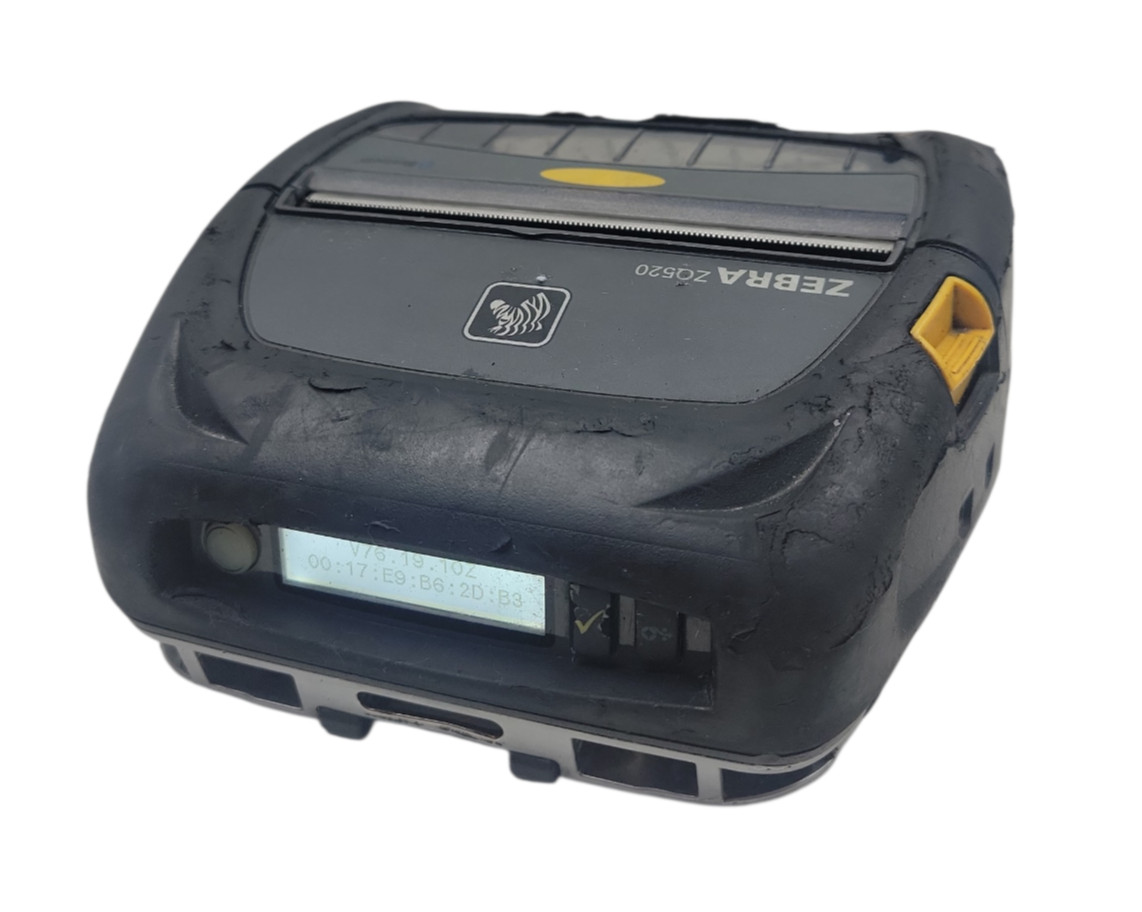 Zebra ZQ520 Rugged Mobile Thermal Printer Bluetooth WiFi ZQ52-AUE0000-00