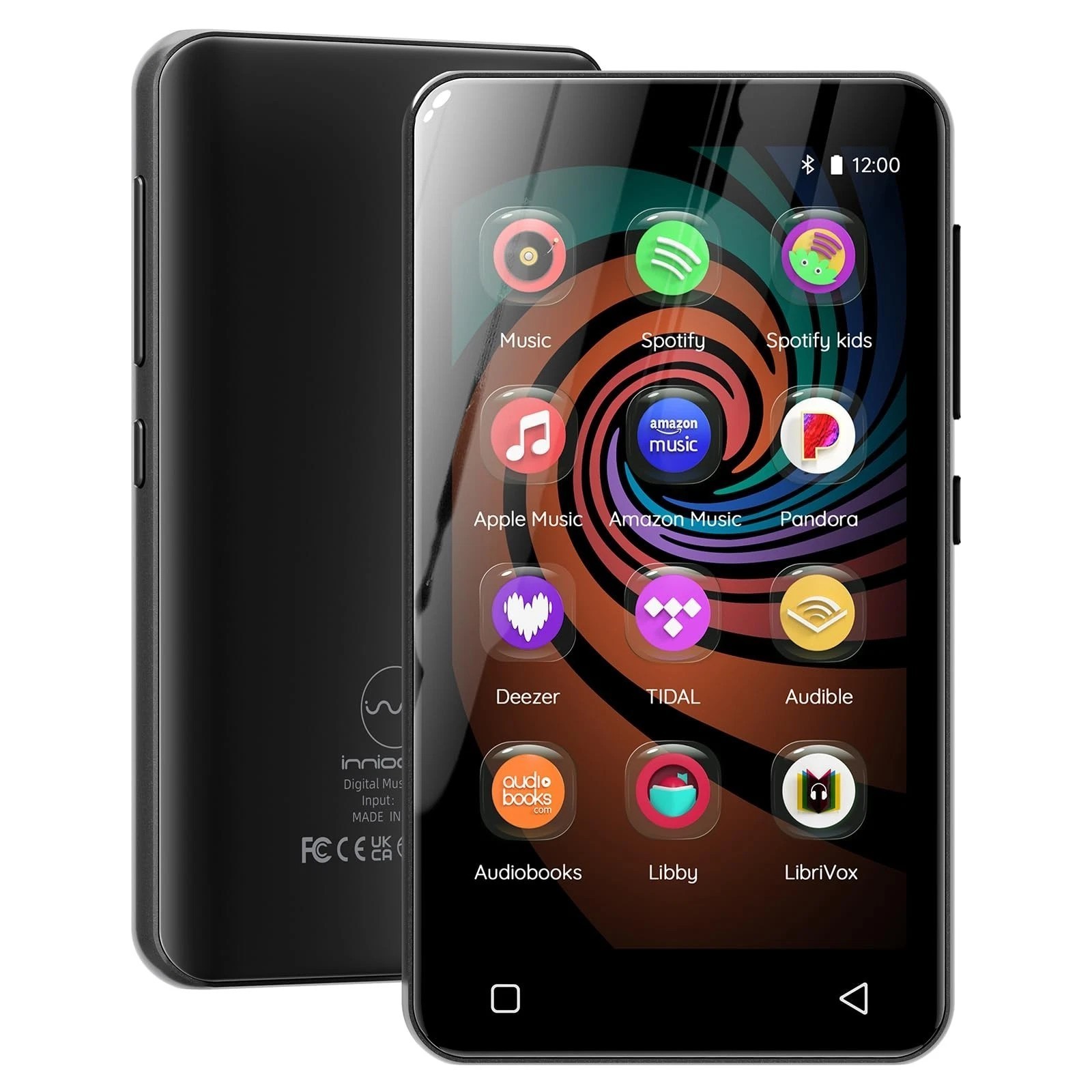160GB MP3 Player with Bluetooth and WiFi G3 Black Expandable to 1TB Sealed Pack