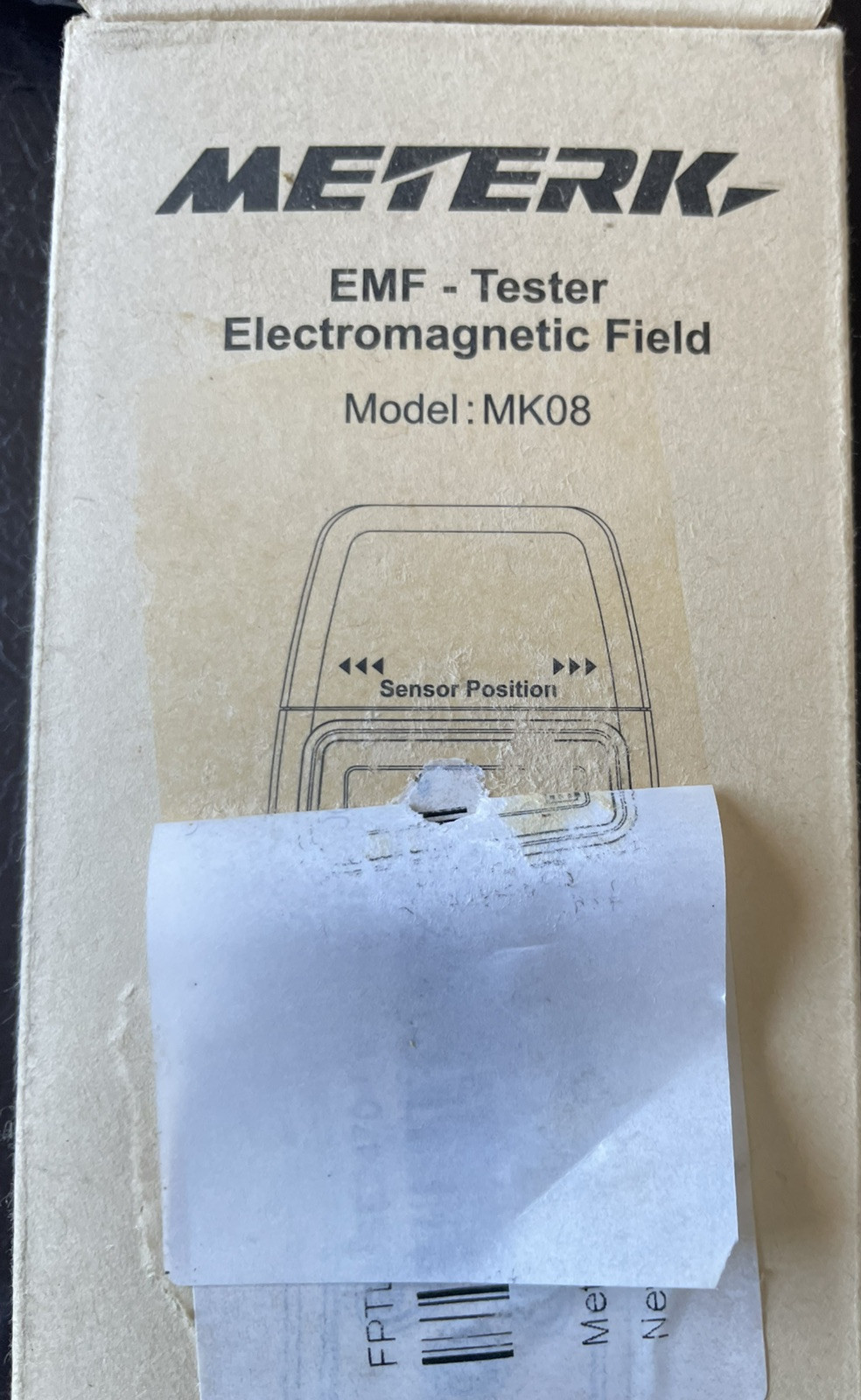 EMF Tester Electromagnetic Field Meter MK08 Meterk