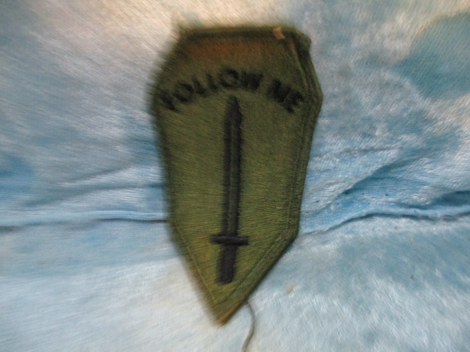 US Army Infantry School Follow Me Military Patch