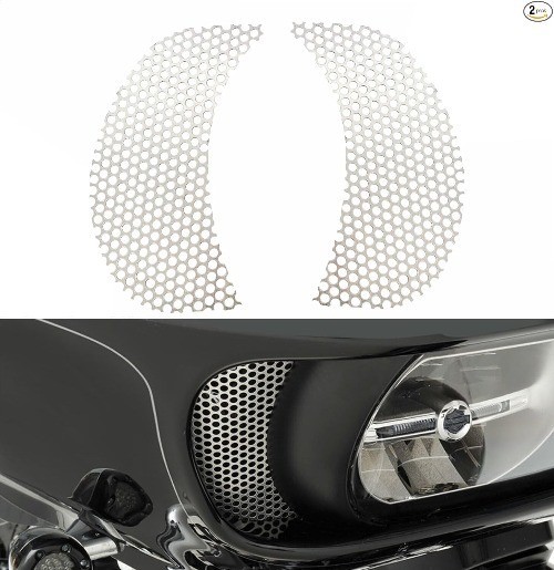Fairing Mesh Grill Side Vent Screen for Road Glide Custom FLTRX, Special FLTRXS,
