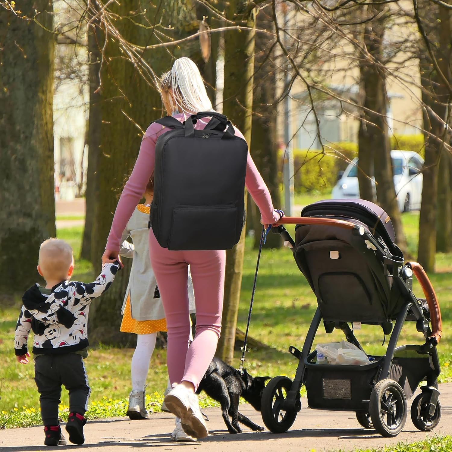 Stroller Travel Bag Compatible GB Pockit Air plus All Terrain Lightweight Black