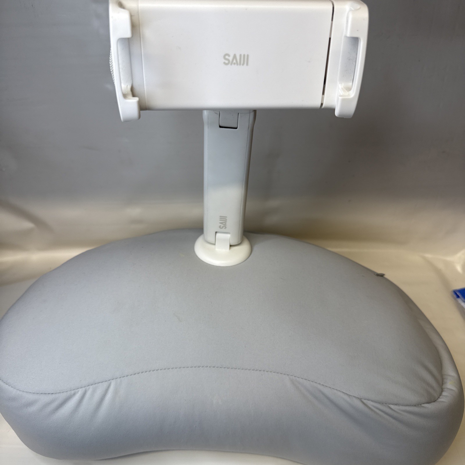 Saiji Tablet Cell Phone Pillow Holder Gray - Gently Used