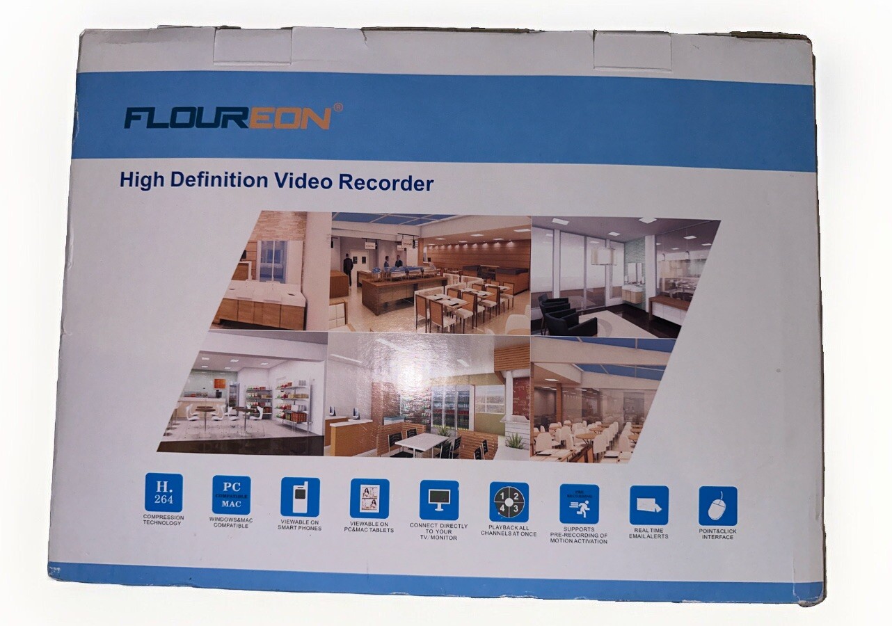 Floureon High Definition Video Recorder for Home Security NEW NIB