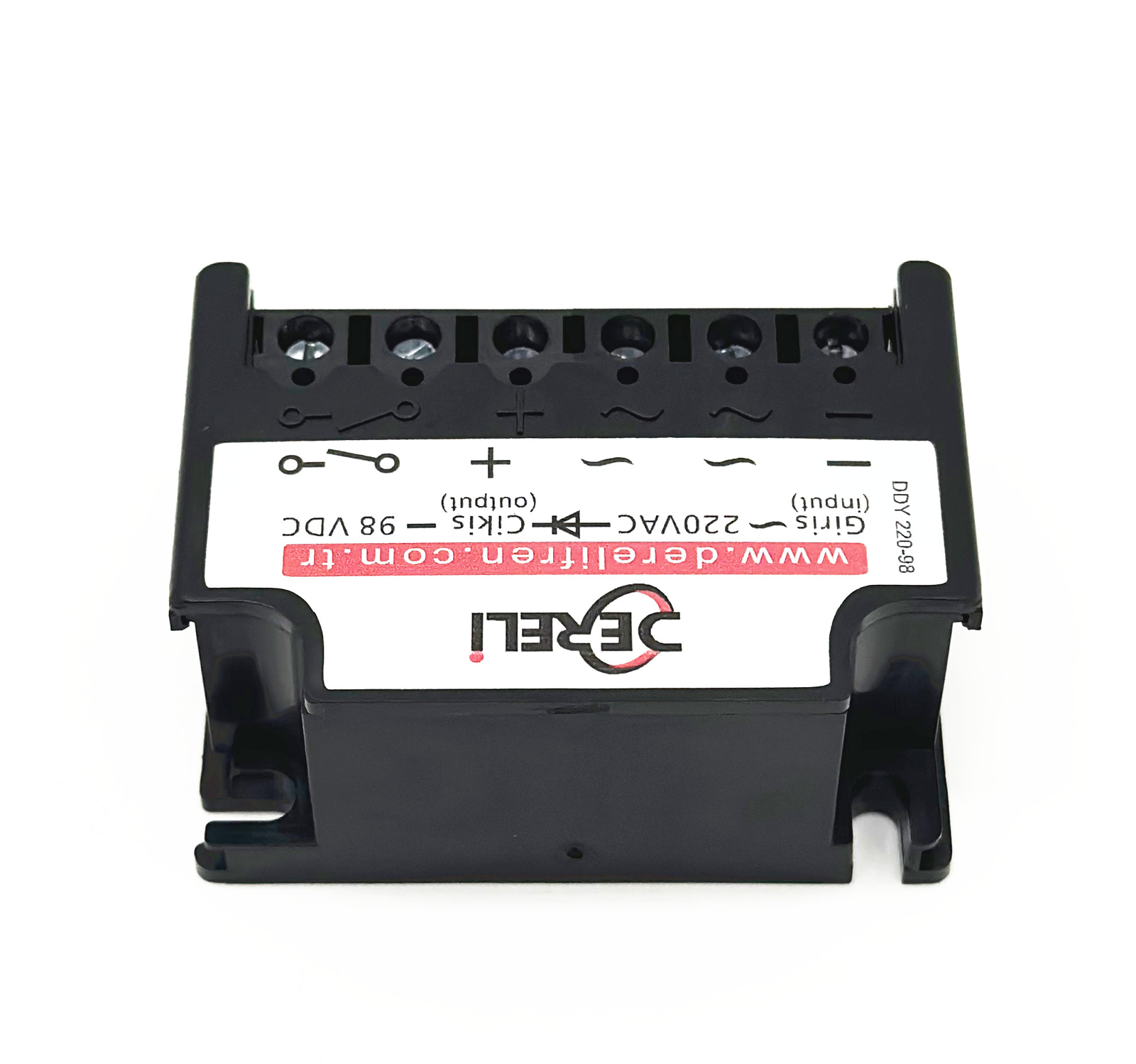 DERELI DDY 220-98 input 220VAC output 98VDC Half-Wave Brake Rectifier module