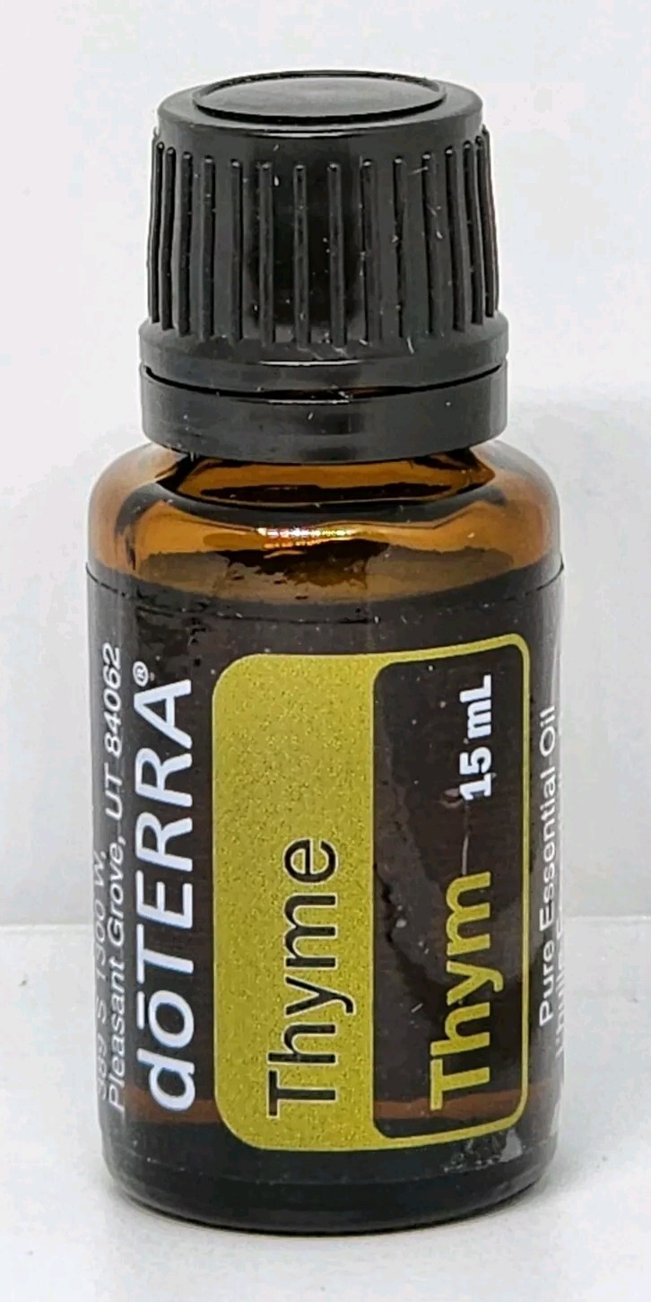 doTERRA Thyme Essential Oil Blend 15 mL New Sealed Exp. 03/13/2029