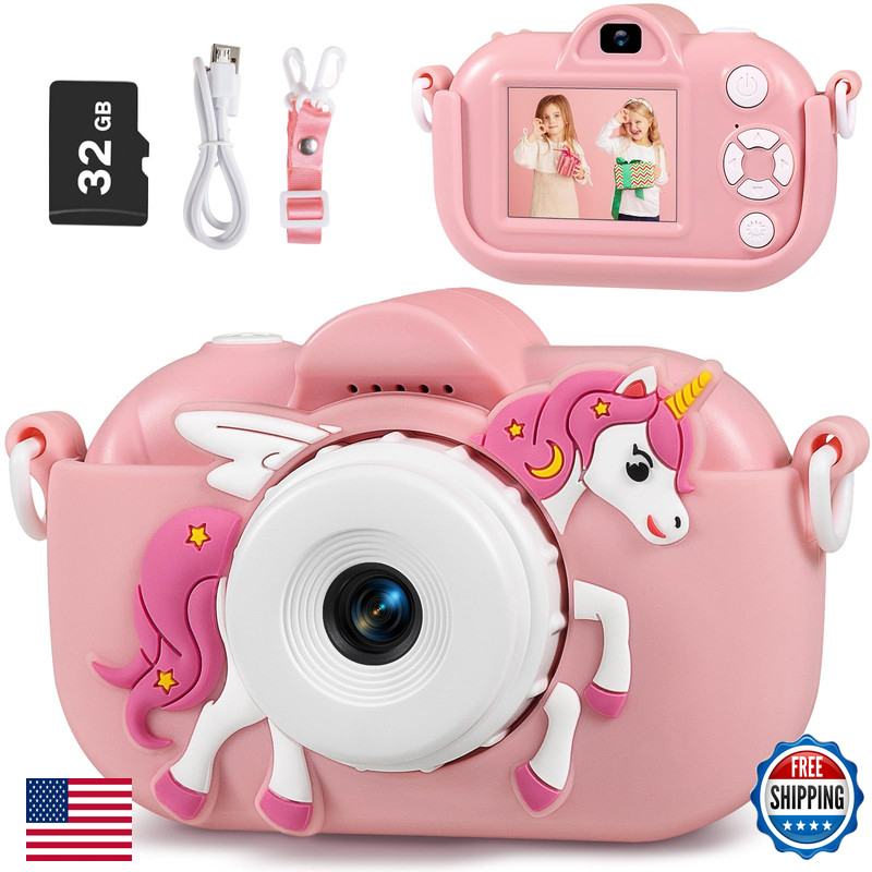Lokiqua Kids Camera Toddler Toys For Girls 3-12 Year Old Girl Birthday Gifts