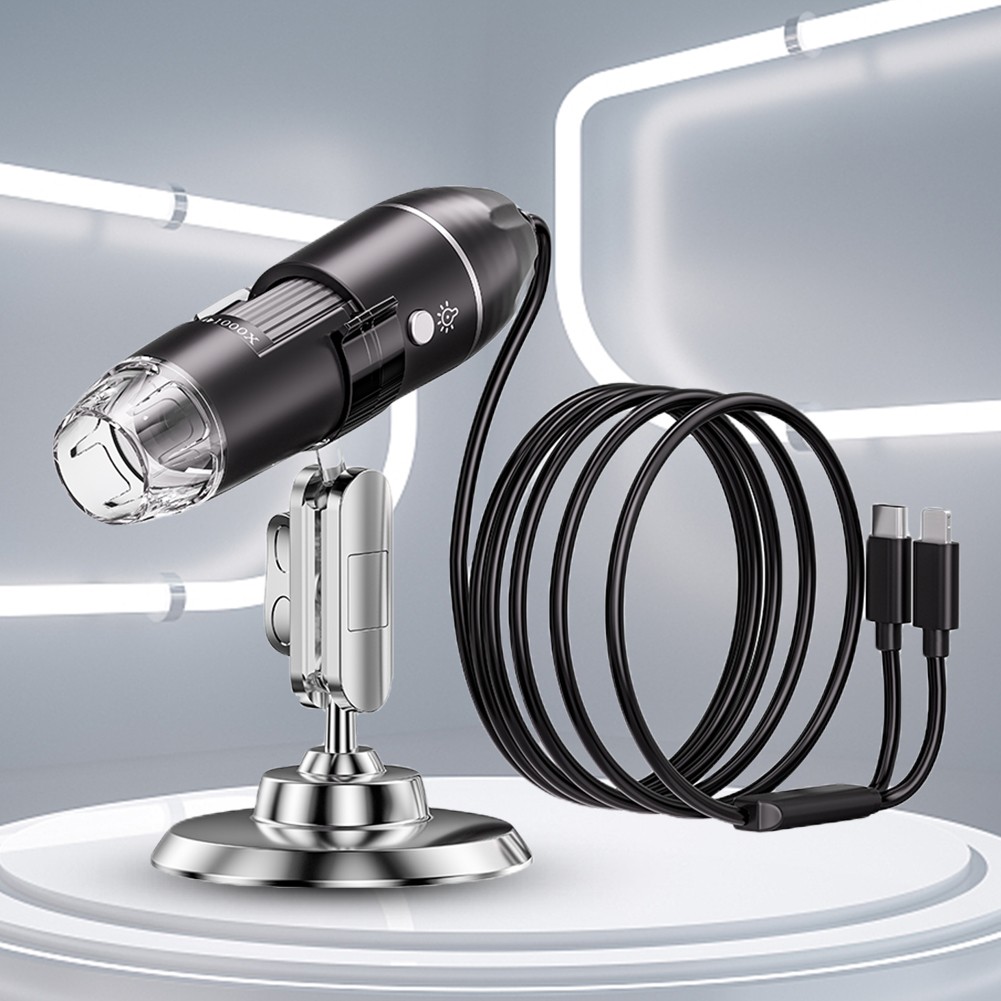 1600X Digital Microscope Useful Portable Electronic Microscope for I OS Android