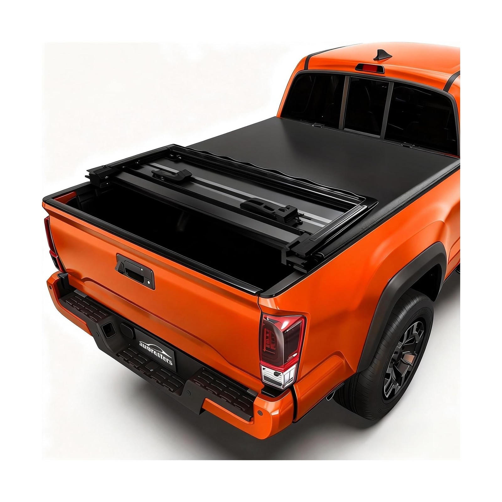 Soft Tri-Fold Truck Bed Tonneau Cover for 2016-2025 2026 Toyota Tacoma Fits 5...