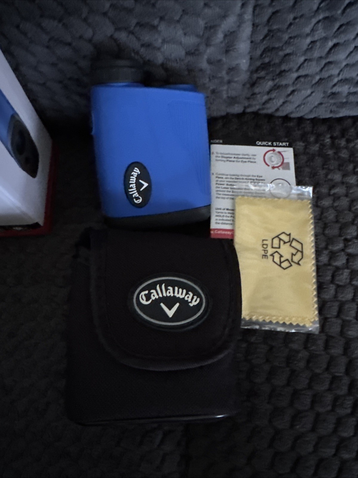 Callaway 200 Rangefinder Blue With Carrying Case New Open Box