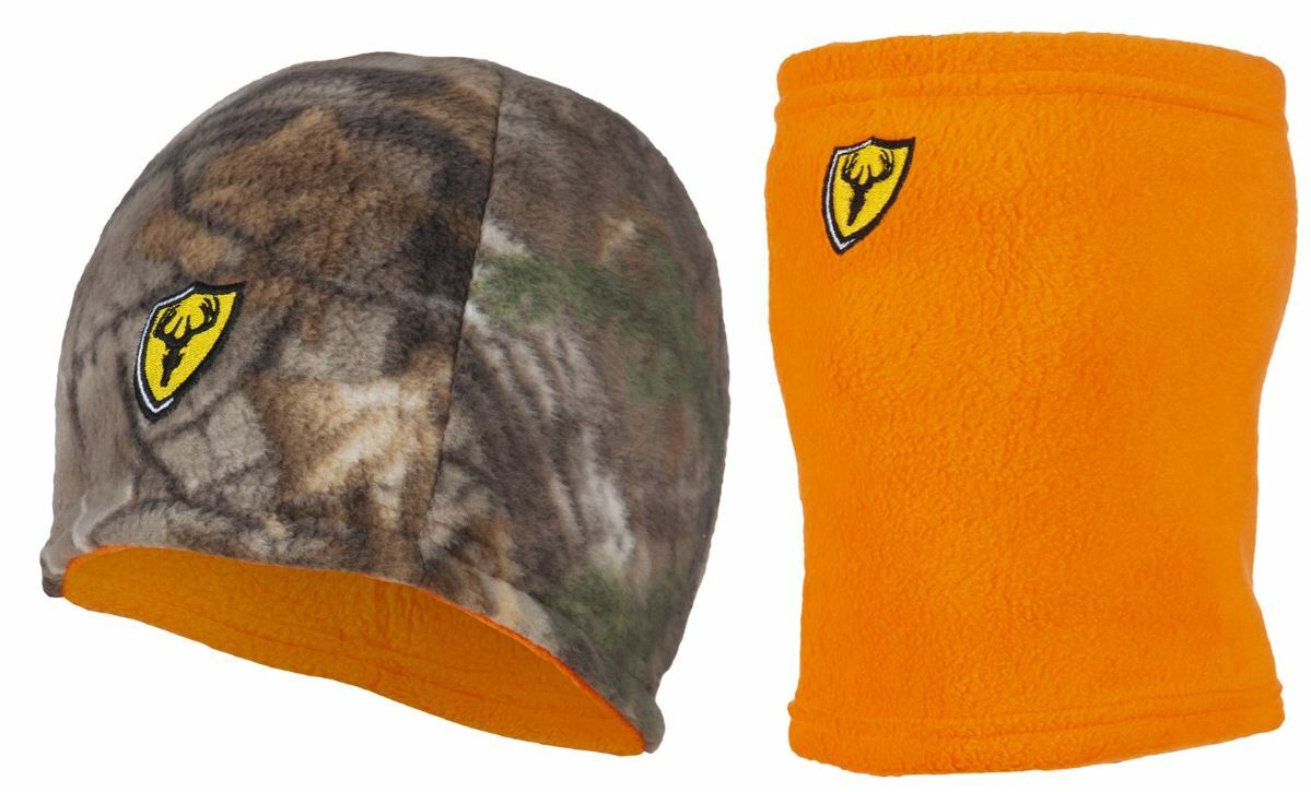 NEW RealTree Xtra Blaze Fleece Beanie & Gaiter Camo Winter Face Mask Hat Neck