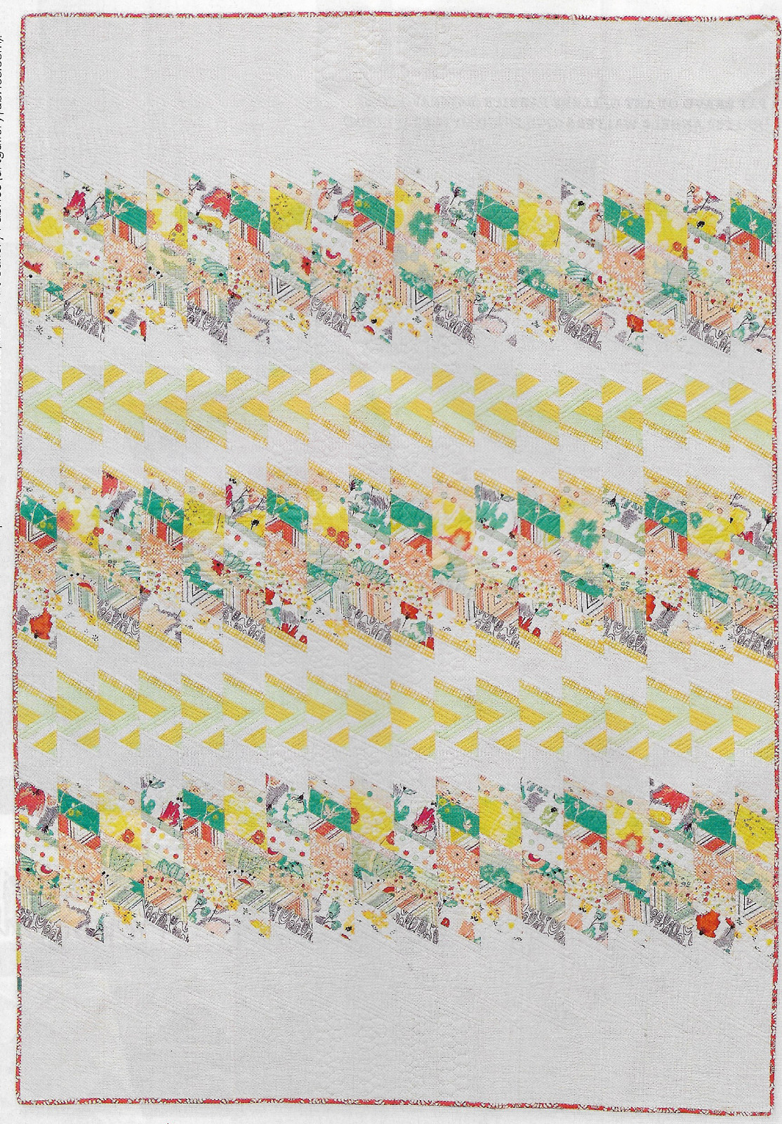 Another Angle Quilt quilting pattern instructions