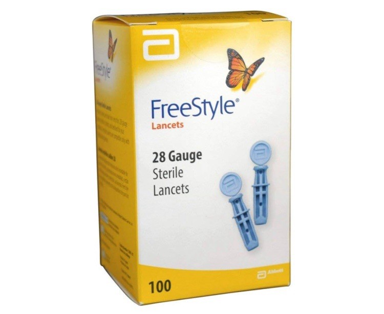 Abbott Freestyle 28 Gauge Lancets 100 count New in Box