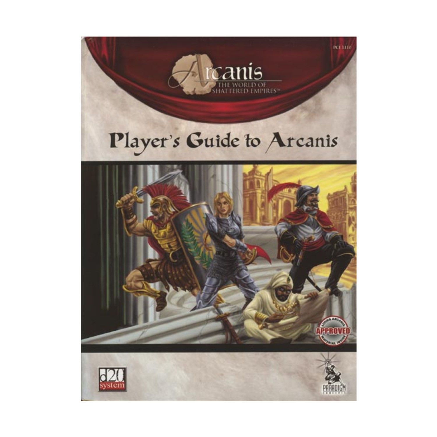 Paradigm Concepts d20 RPG Player's Guide to Arcanis (1st Ed) Fair/EX
