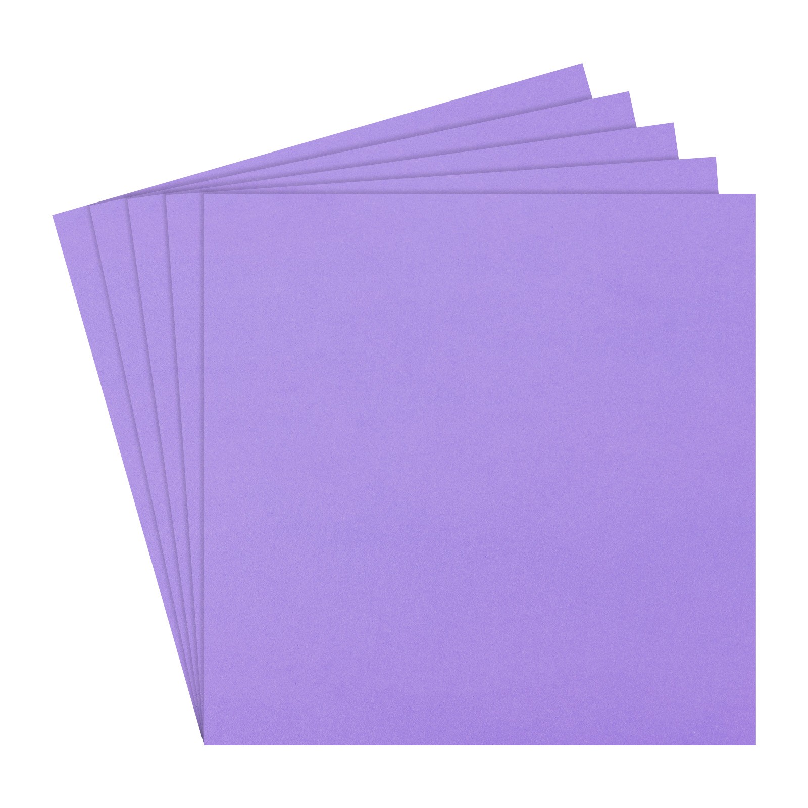 EVA Foam Sheets Craft Foam Paper- 19.7 x 19.7 Inch x 1mm/ Deep Purple / 5 Pcs