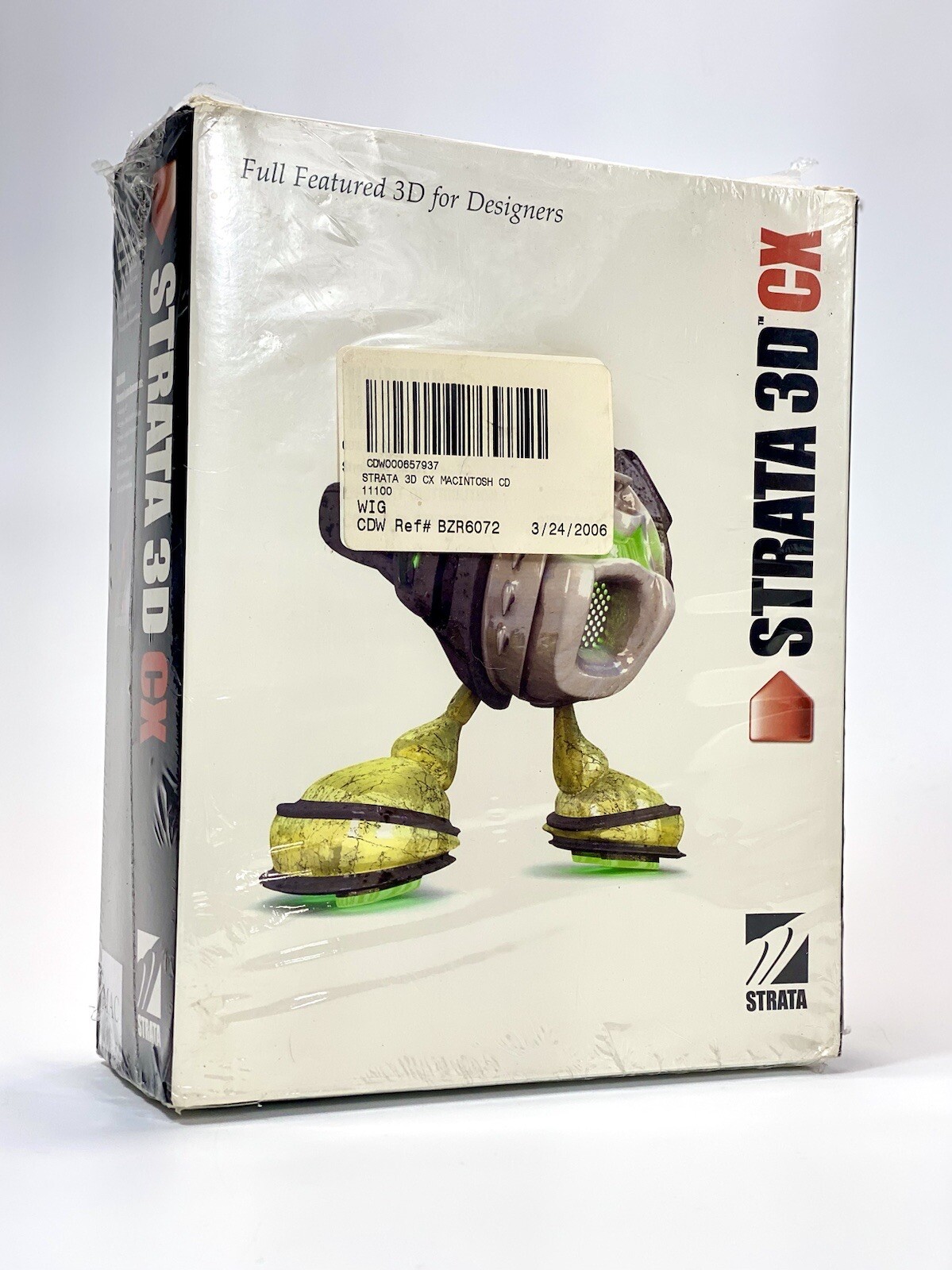 NEW Sealed Strata 3D CX 3D Design Software FOR MAC - RARE - FAST FREE SHIPPING