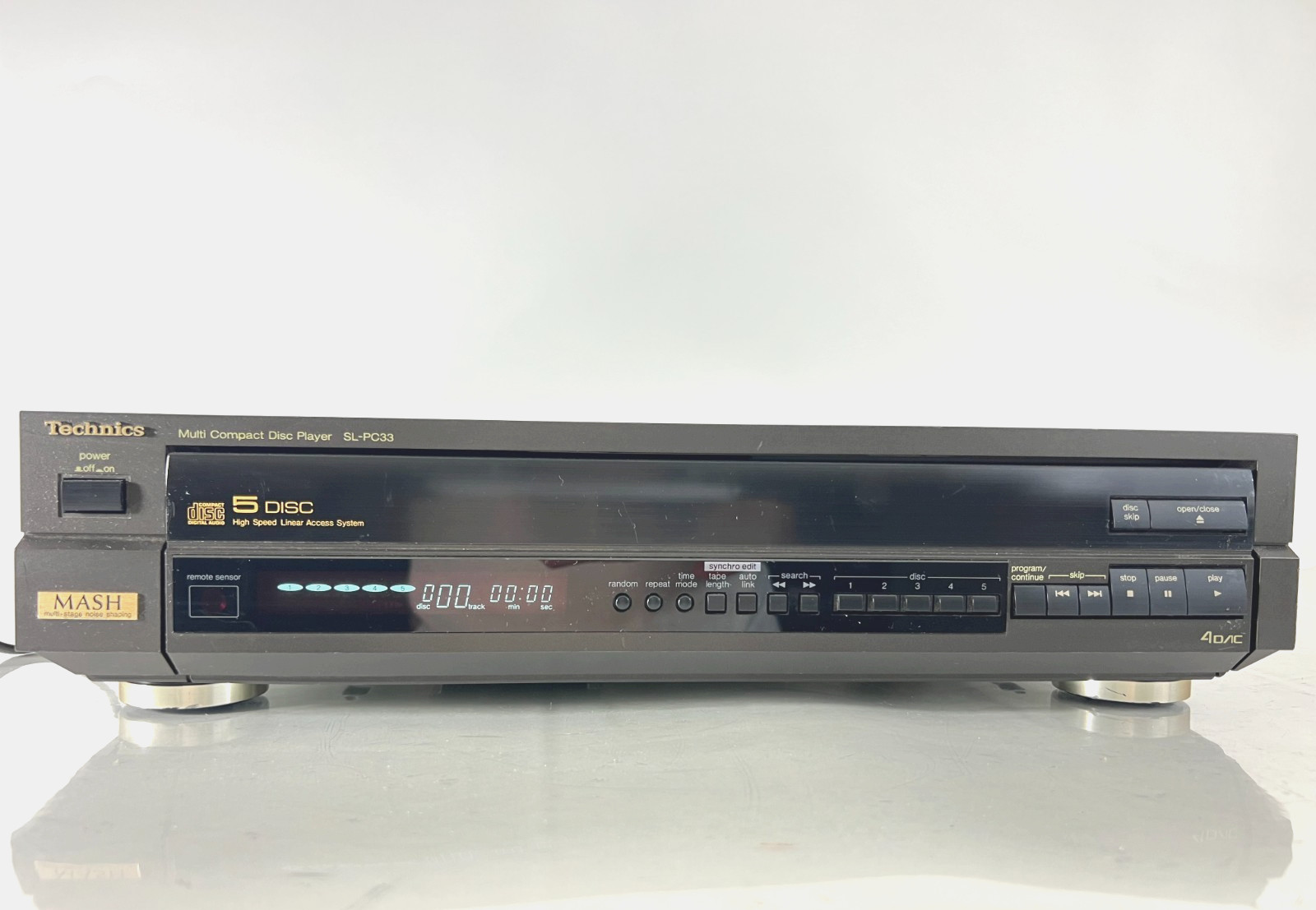Technics Multi Compact Disc Player SL-PC33 | For Parts