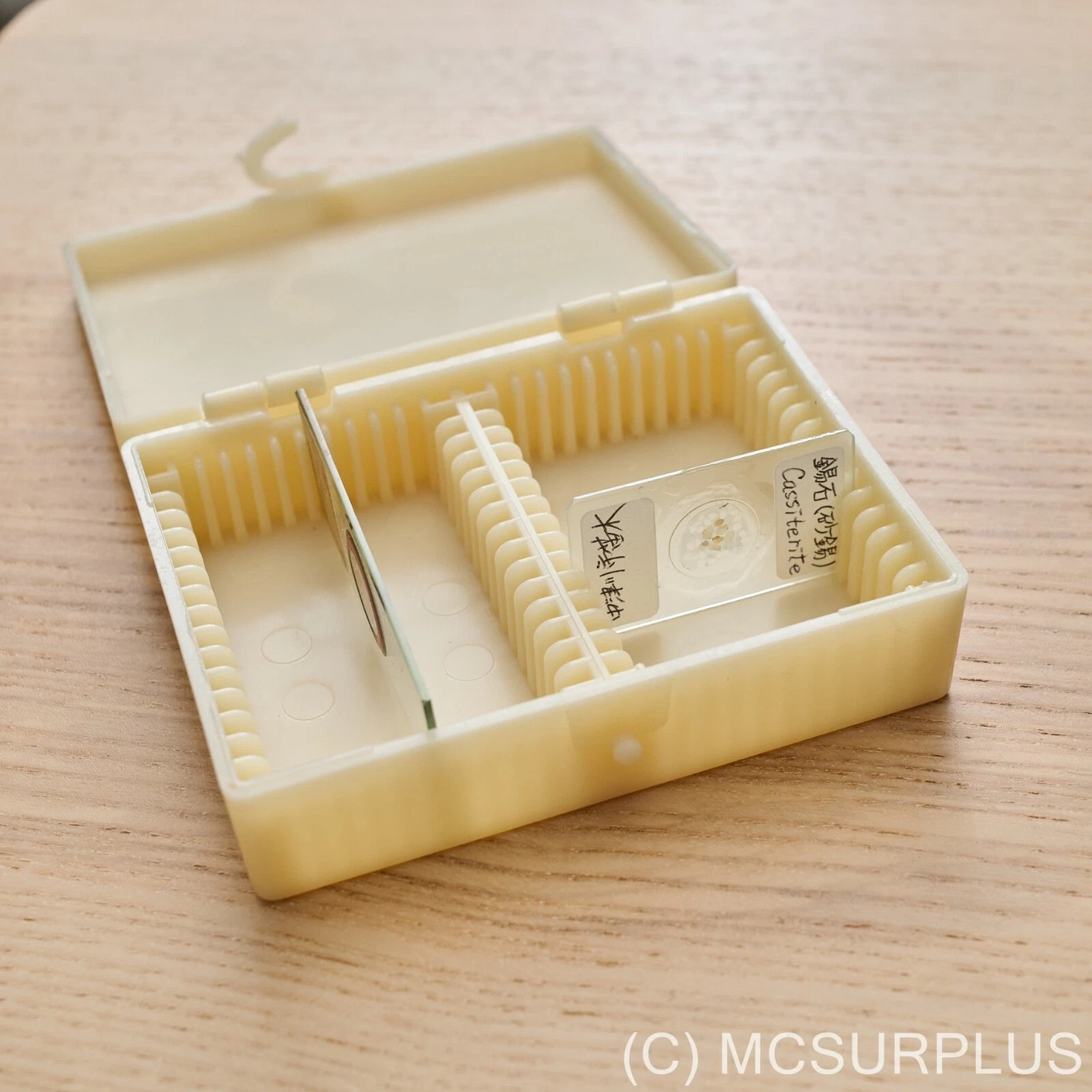Microscope slide case for petrology and normal slides 50mm 76mm, dual use!!! D d