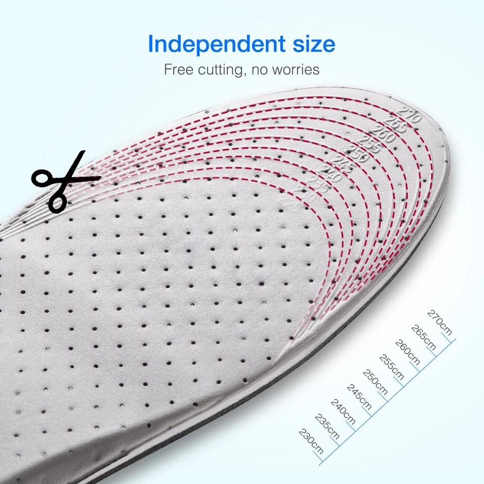 Shoe Lift Height Increase Insole Foot Pad Insert Riser Footpad Unisex
