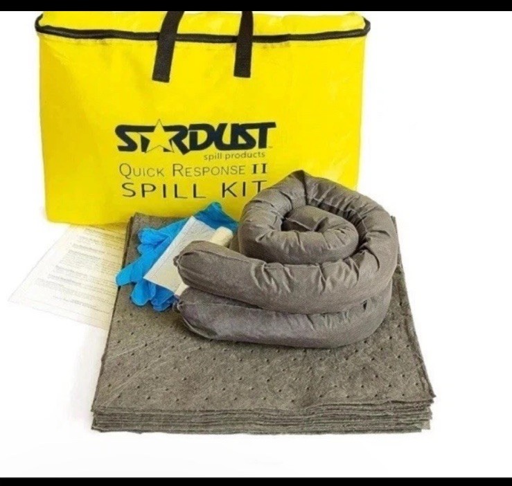 Stardust Emergency Response Spill Products Universal Spill Kit – OSHA Approved