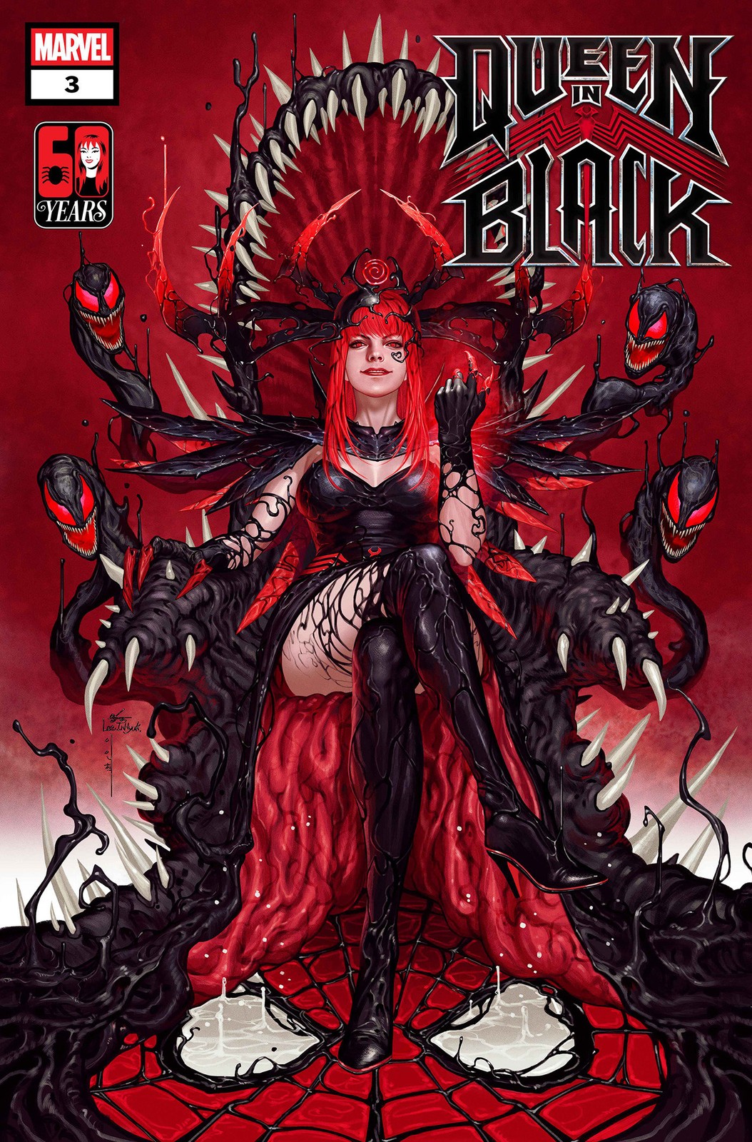 Queen In Black #3 Inhyuk Lee Mary Jane Watson Variant [Qib] Pre Order 8/19/26