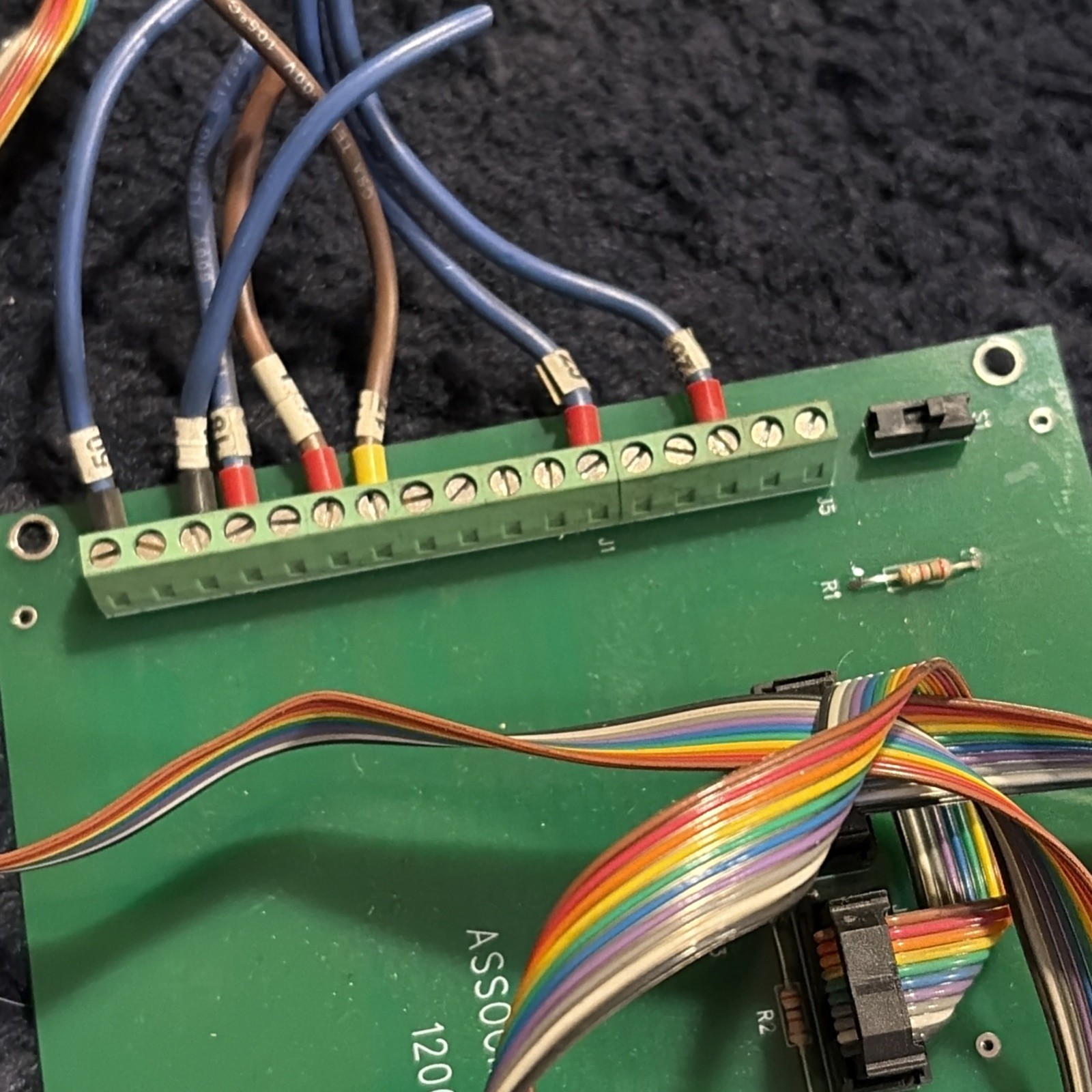 Associated Labels 1200-REV2.0 Circuit Board P63512