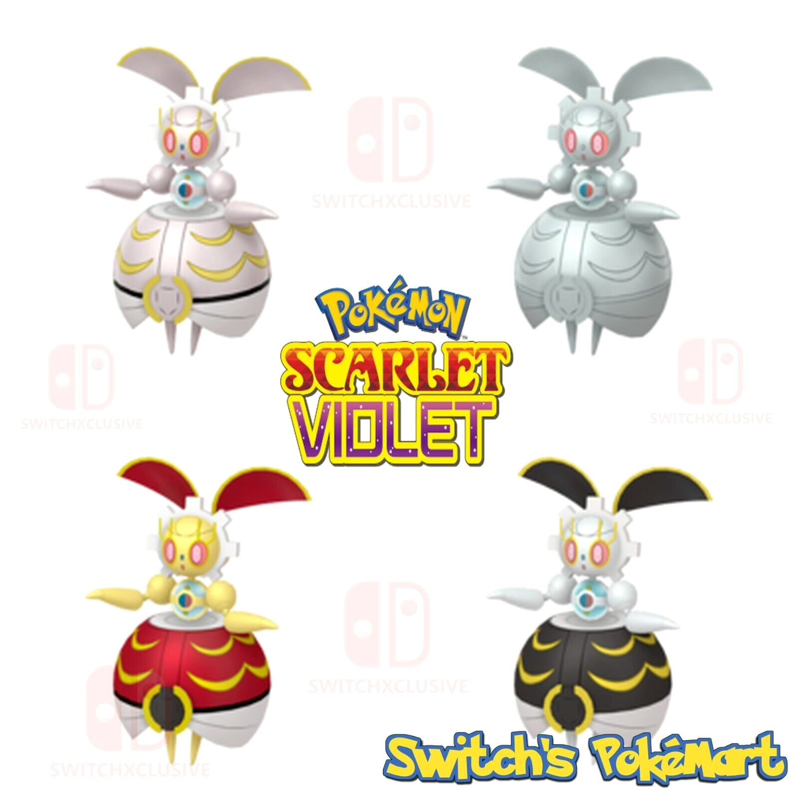 ✨ Shiny Magearna Ultra Ball Magearna Original Magearna Pokemon Scarlet Violet ✨