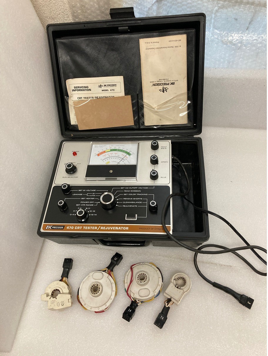 B&K Model 470 CRT TESTER/REJUVENATOR