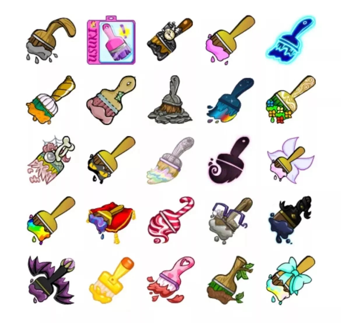 Neopets - *ANY* Paint Brush - Virtual Item - Fast and Safe