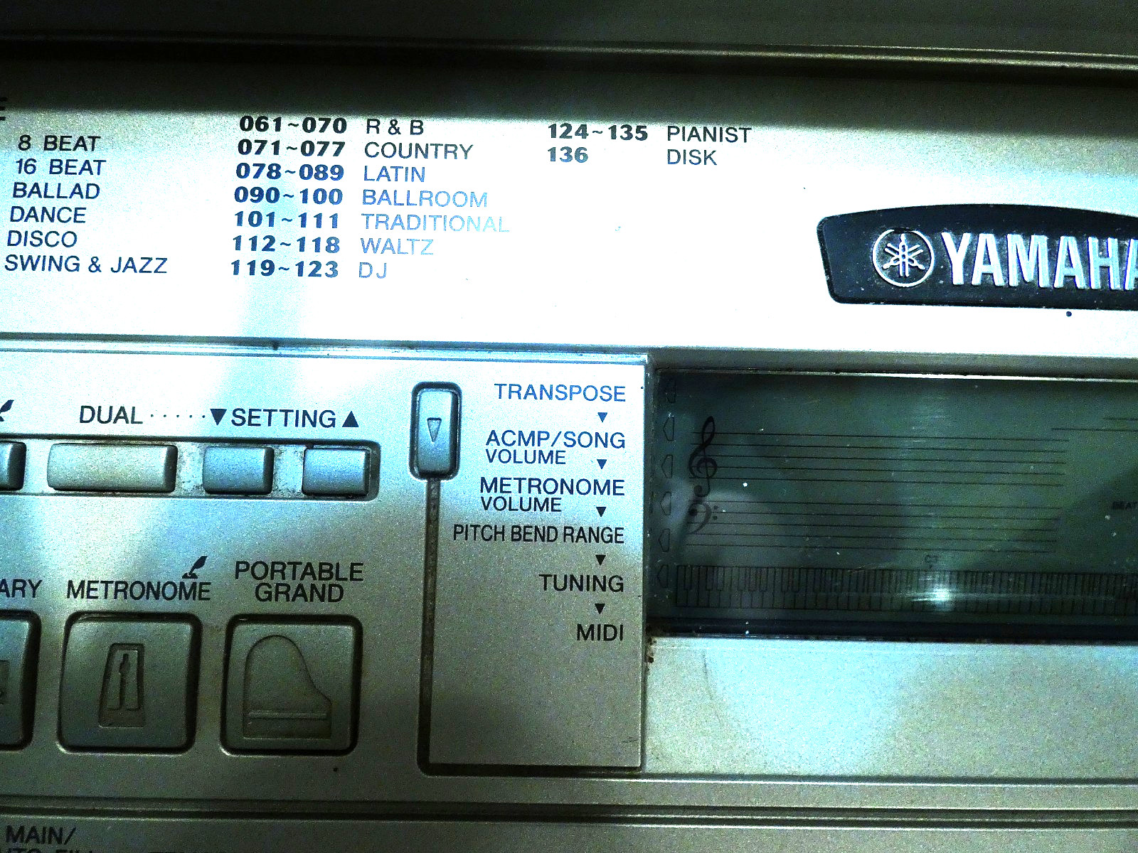 Yamaha DGX-500 Grand 88-Key Digital Piano in a very good condition