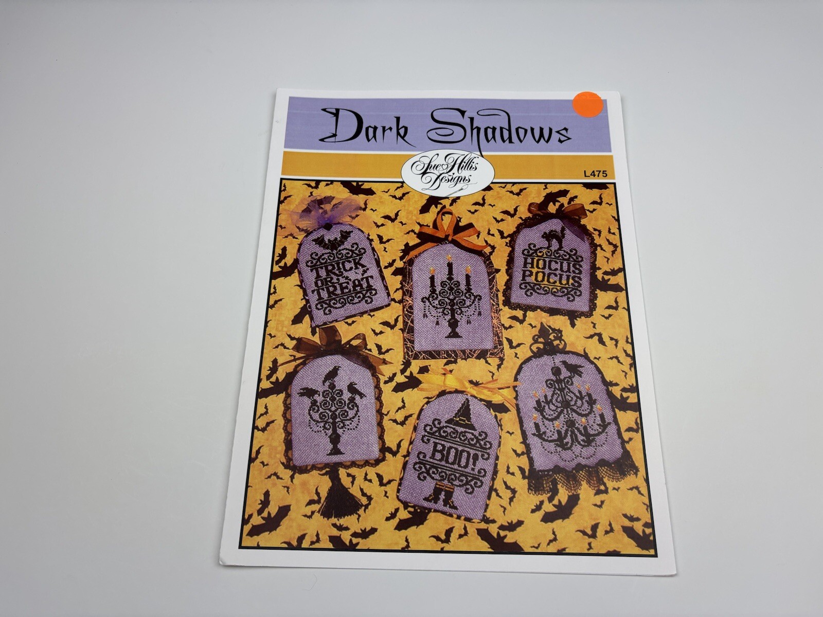 Sue Hillis Designs Dark Shadows Halloween Counted Cross Stitch Pattern 1R