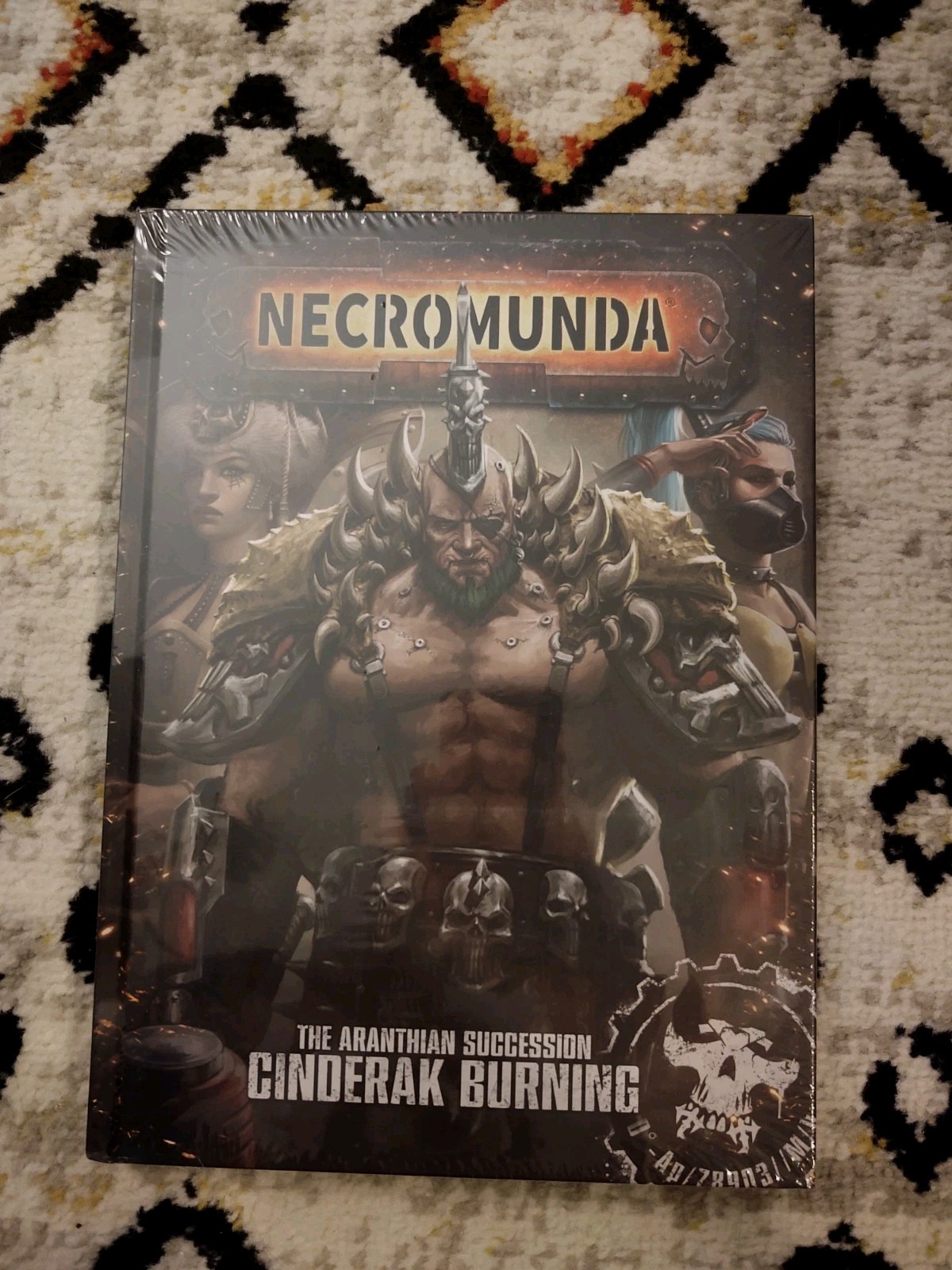 Cinderak Burning Aranthian Succession Necromunda Book Warhammer 40K NEW