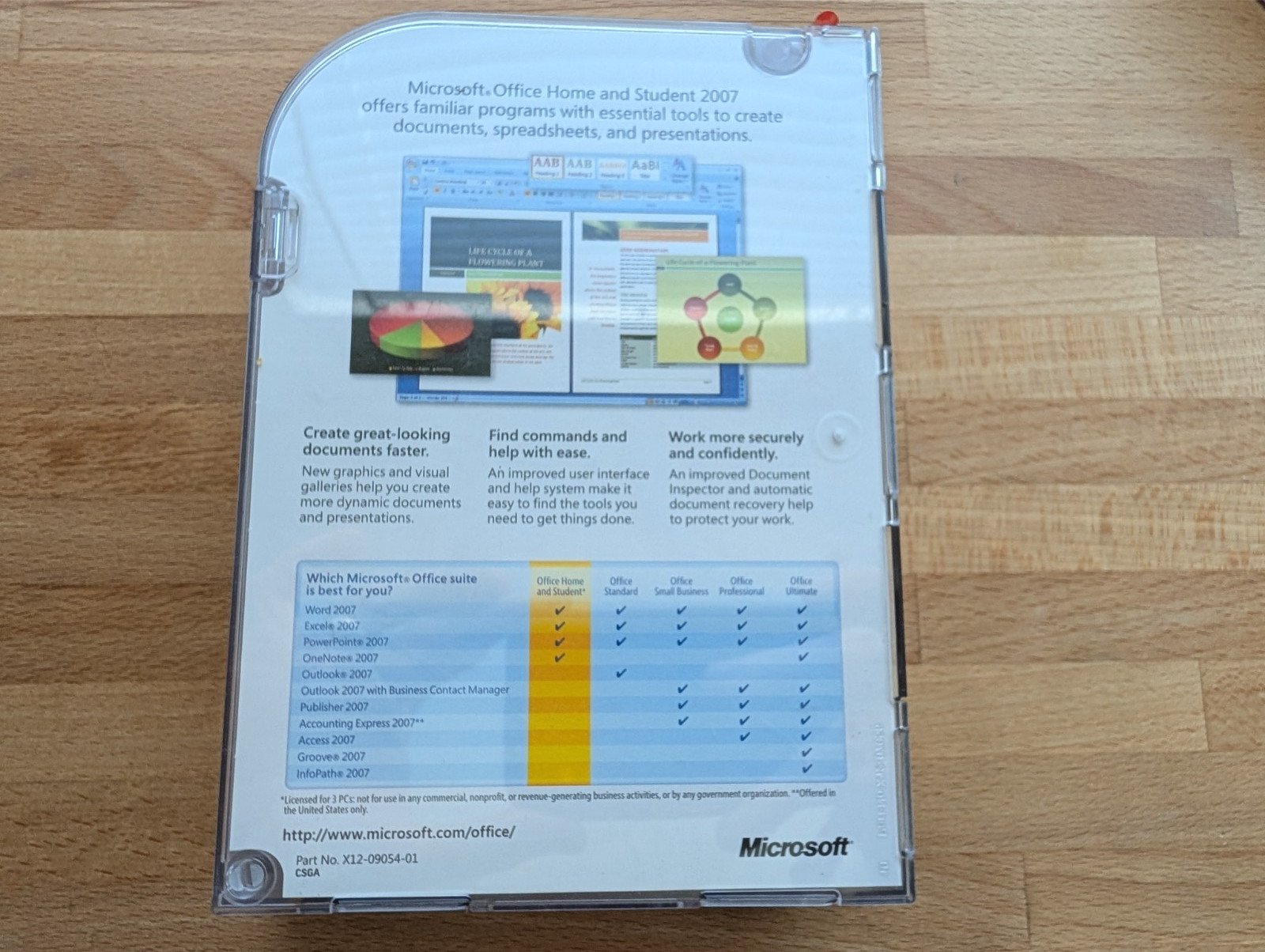 Microsoft Office Home & Student 2007 w/Product Key