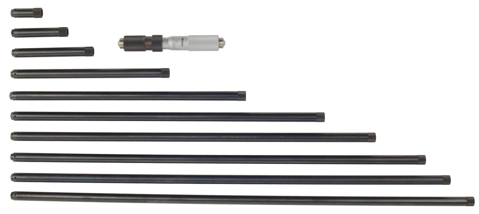 Mitutoyo 139-202 - Tubular Inside Micrometer Ext Pipe Type  4"- 40"