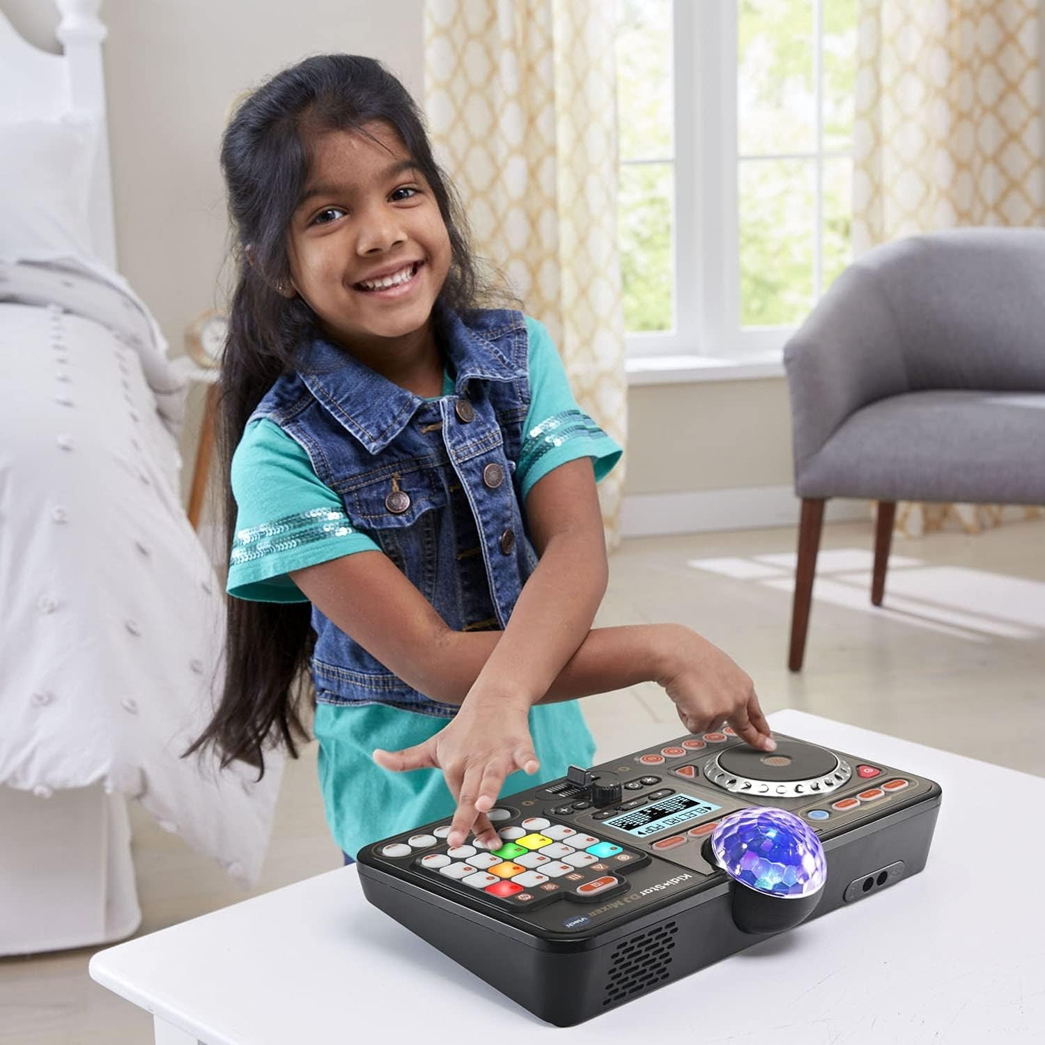 Kidi Star DJ Mixer - Engage Creativity with Bluetooth & Custom Mixing Fun!