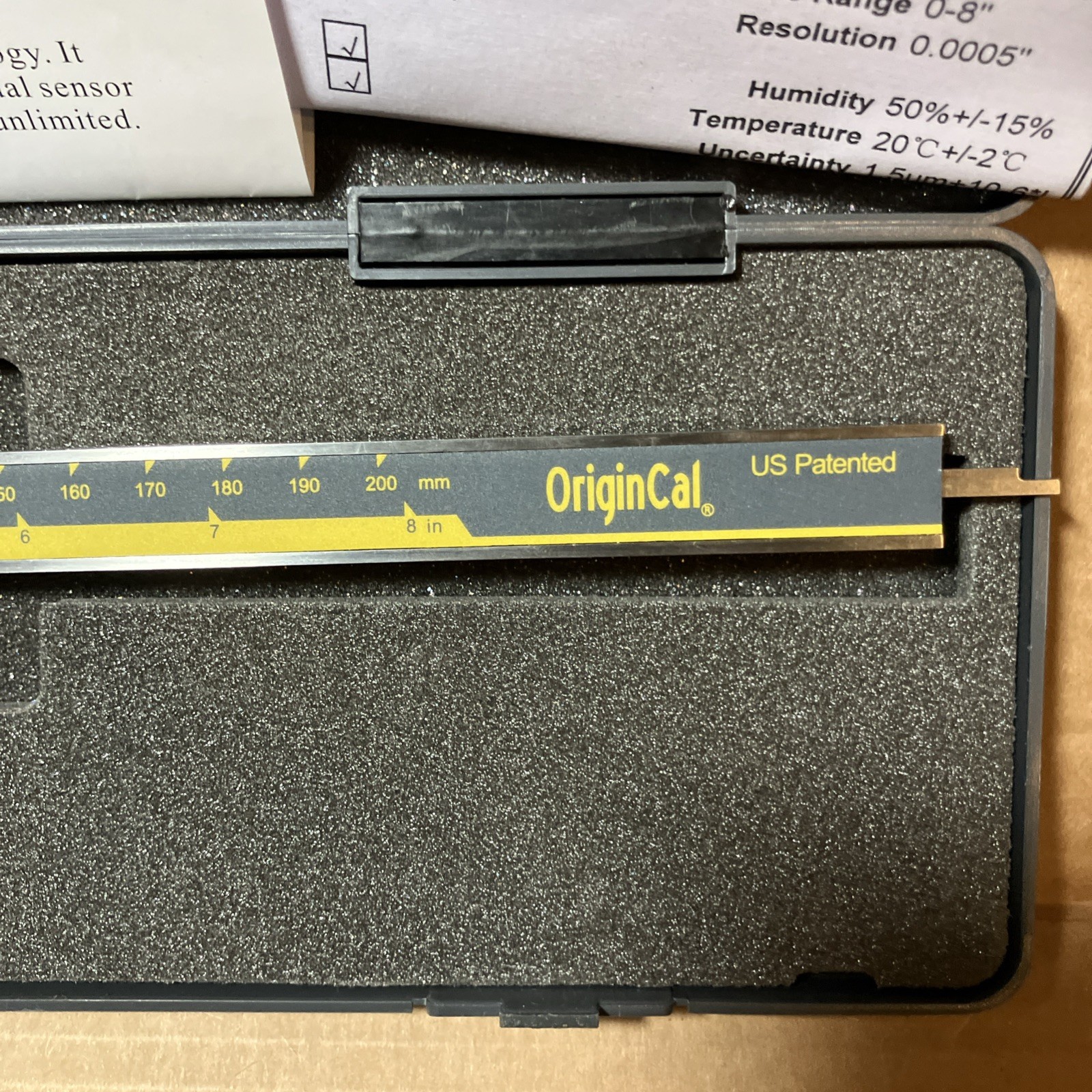 Igaging Ip54 Absolute Origin 8” Digital Electronic Caliper - OriginCal