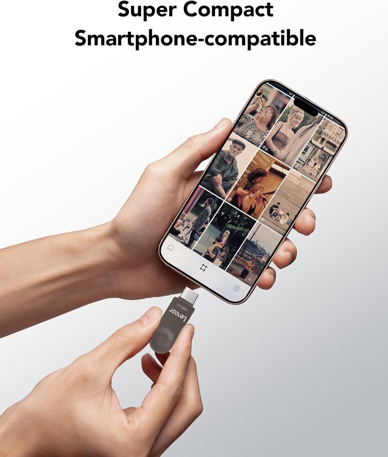 128GB Type-C USB Flash Drive with Dual Connectivity - Fast, Durable & Compact